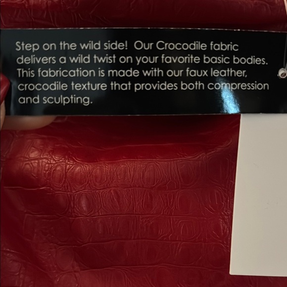 Naked Wardrobe Red Strapless Dress size SM - Picture 6 of 6